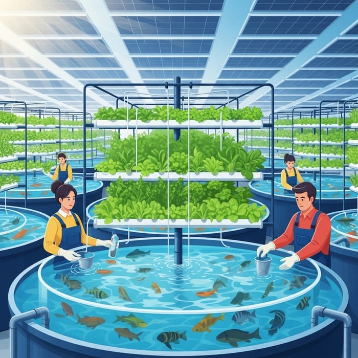Sustainable Aquaculture: Environment-Friendly Fish and Greens System Sustainable Aquaculture: Environment-Friendly Fish and Greens System