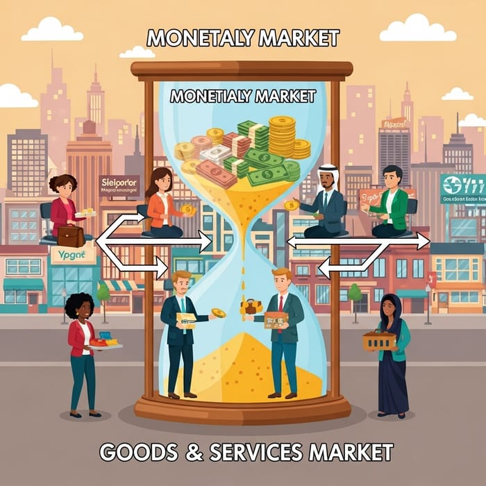 Influence of Monetary Market on Goods and Services Market