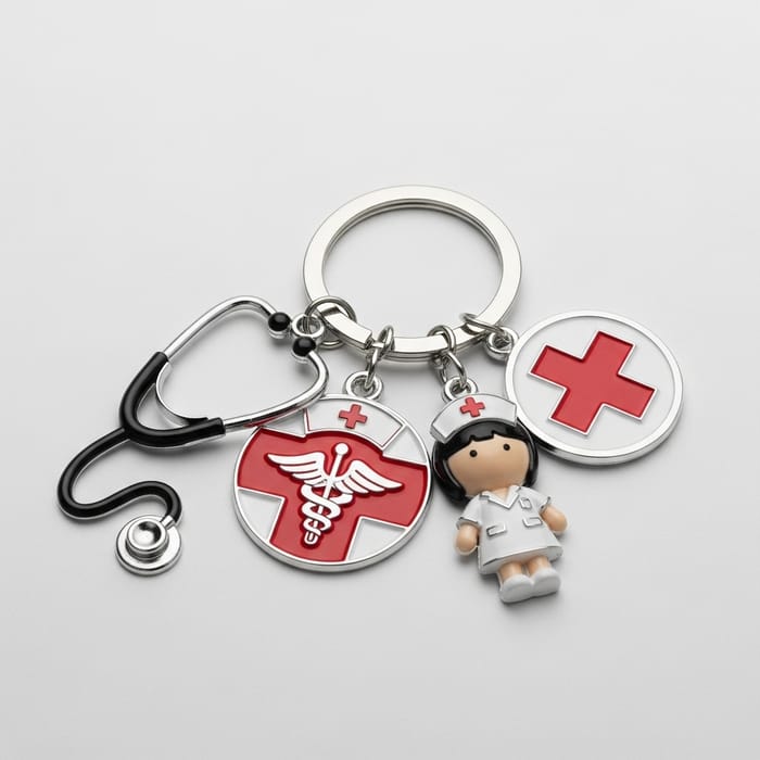 Nursing Profession Keychain | Healthcare Symbol Key Ring – Buy Now Nursing Profession Keychain | Healthcare Symbol Key Ring – Buy Now