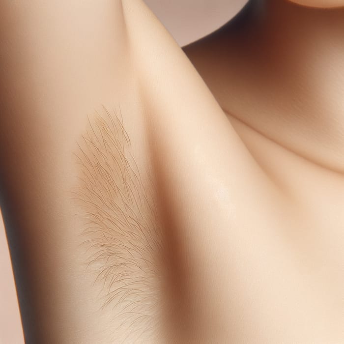 Clean Underarm Photos | Skin Texture & Trimming