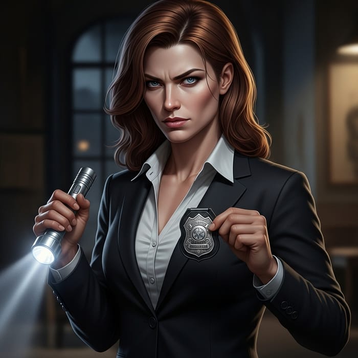 Dana Scully Art | Realistic Portrait with Elegance