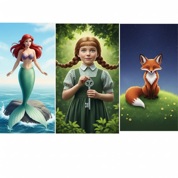 Enchanting Characters Inspired by Popular Stories