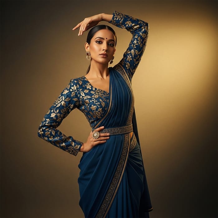 Manya Mishra: Avant-Garde Fashion Portrait Manya Mishra: Avant-Garde Fashion Portrait