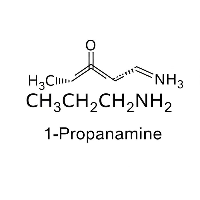 How to Draw 1-Propanamine Condensed Structure How to Draw 1-Propanamine Condensed Structure