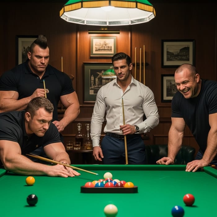 Legends Playing Snooker - Classic Cue Action