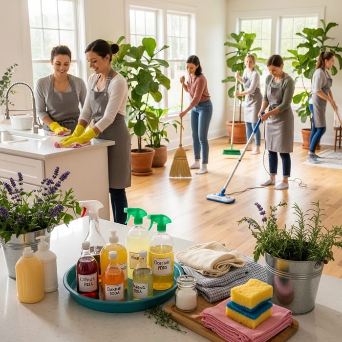 Transform Your Home into a Chemical-Free Paradise with Organic Cleaning Techniques
