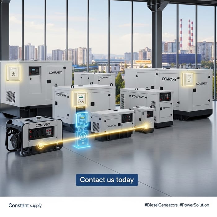 Reliable Diesel Generators for Home & Industry Reliable Diesel Generators for Home & Industry