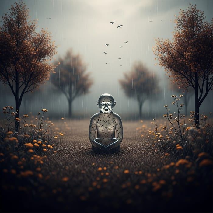 Abstract Depression Artwork: A Poignant Landscape Abstract Depression Artwork: A Poignant Landscape