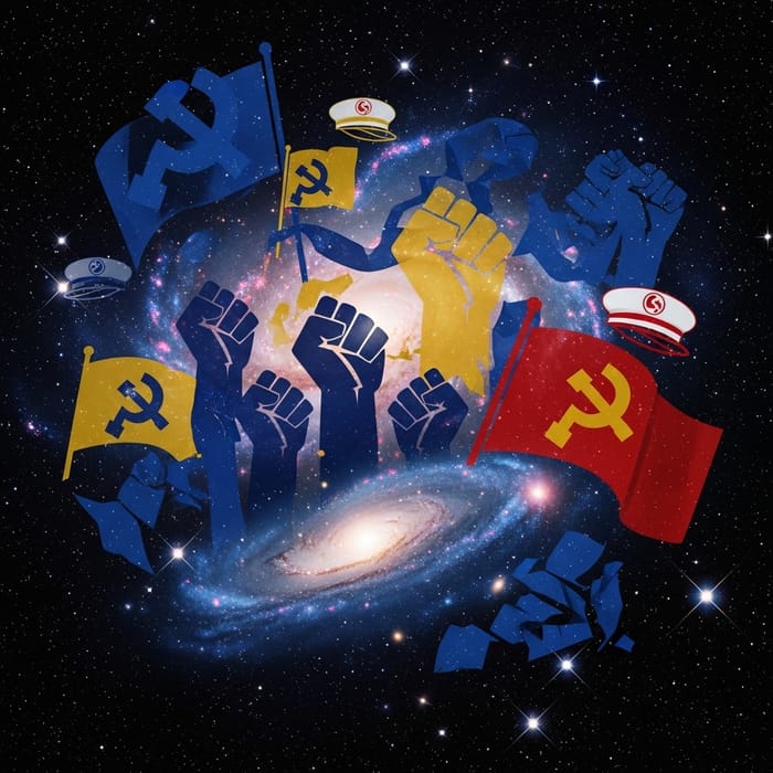 Abstract Revolution Symbolism & Open Universe Art