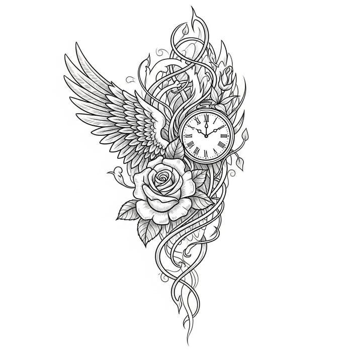Intricate Sketch Tattoo Design Intricate Sketch Tattoo Design