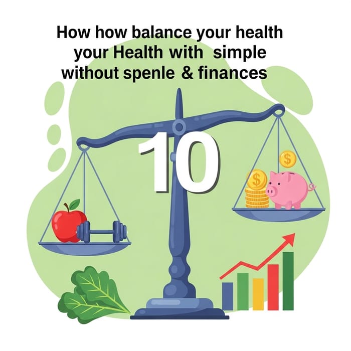 Balancing Health and Finances: 10 Simple and Affordable Tips