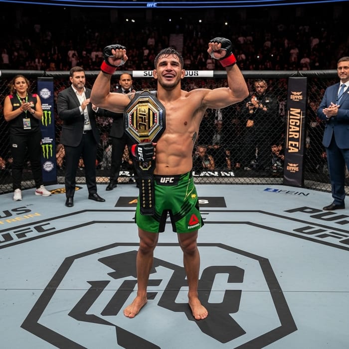 Cristiano Ronaldo: UFC Champion Celebration