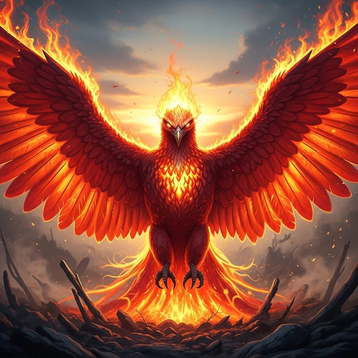 Phoenix - Mythical Bird of Rebirth Phoenix - Mythical Bird of Rebirth
