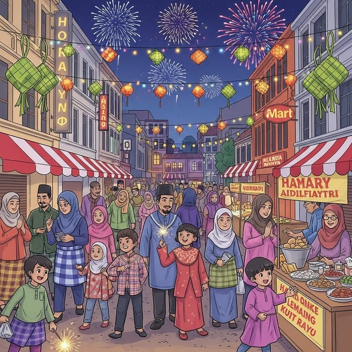 Hari Raya Celebrations in Malaysia: Vibrant Festivities Hari Raya Celebrations in Malaysia: Vibrant Festivities