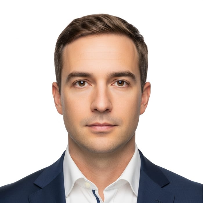 Professional Passport-Style Portrait Photography