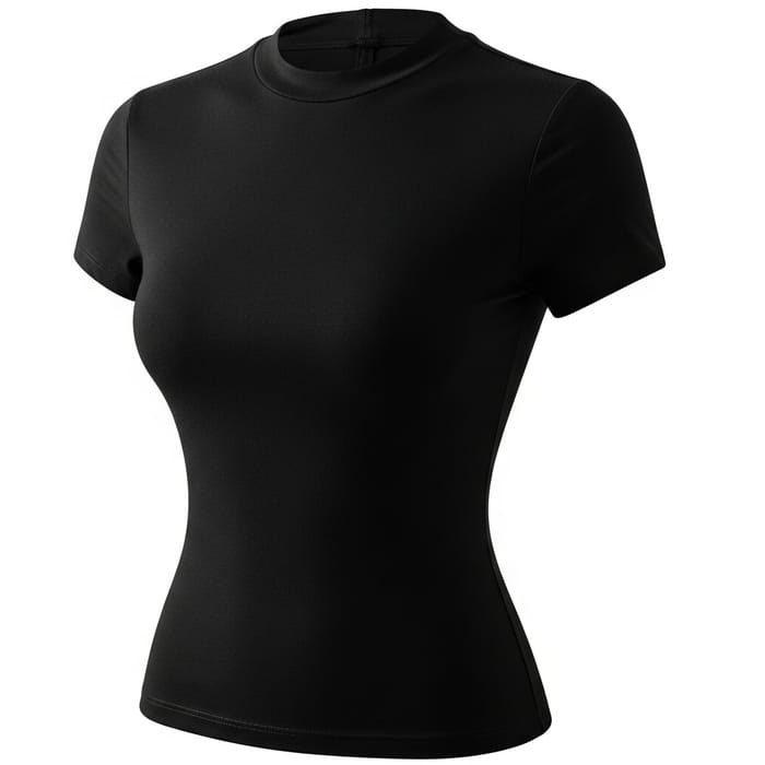 Black Cotton Top
