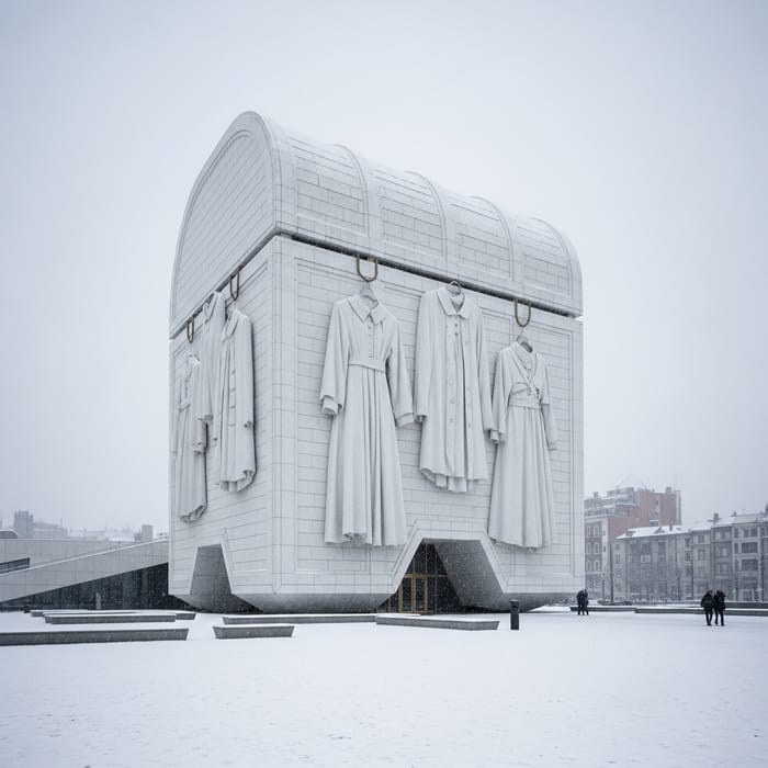 Fashion Museum in Winter Wonderland: Architectural Beauty Revealed Fashion Museum in Winter Wonderland: Architectural Beauty Revealed