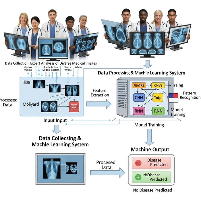 Create a Visual Guide for Disease Detection using Machine Learning