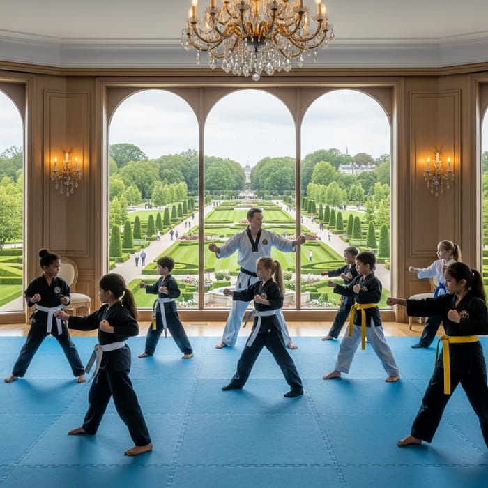 Exclusive Private School with Martial Arts Class