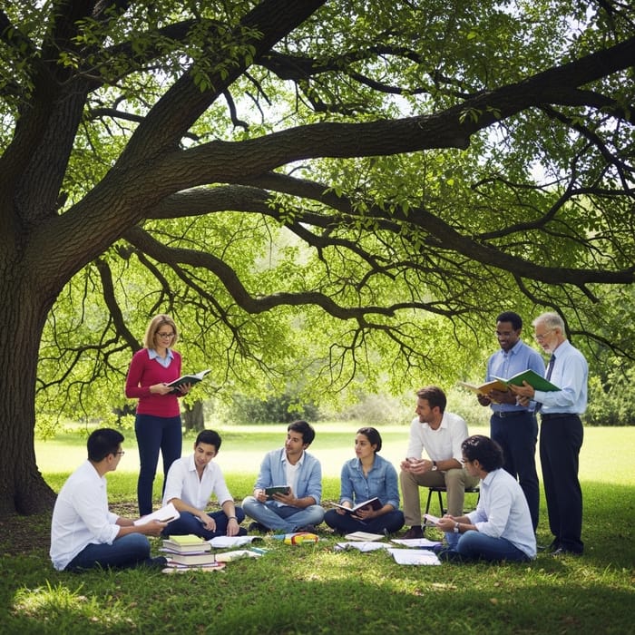 Teachers Under a Tree: Nature-Inspired Learning Teachers Under a Tree: Nature-Inspired Learning
