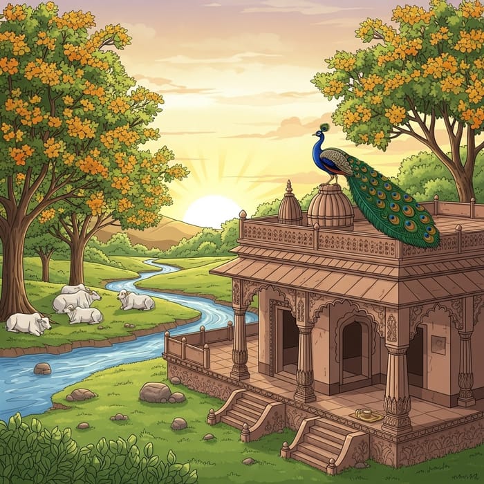 Residence of Krishna - Historical Traditional Dwelling Residence of Krishna - Historical Traditional Dwelling