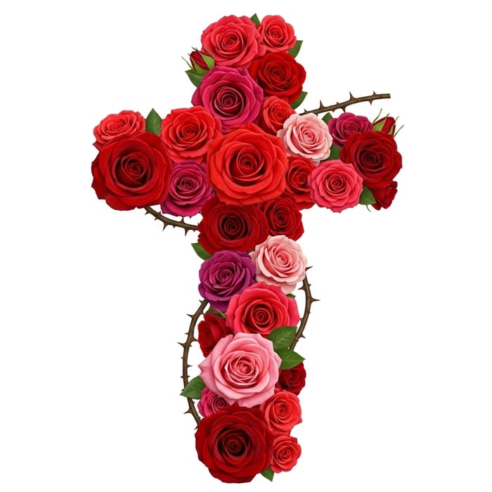 Elegant Rose Cross Design for a Stunning Look | Website Name Elegant Rose Cross Design for a Stunning Look | Website Name