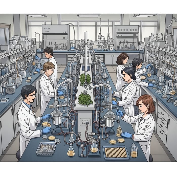 Laboratory Distillation of Graviola Seeds Laboratory Distillation of Graviola Seeds