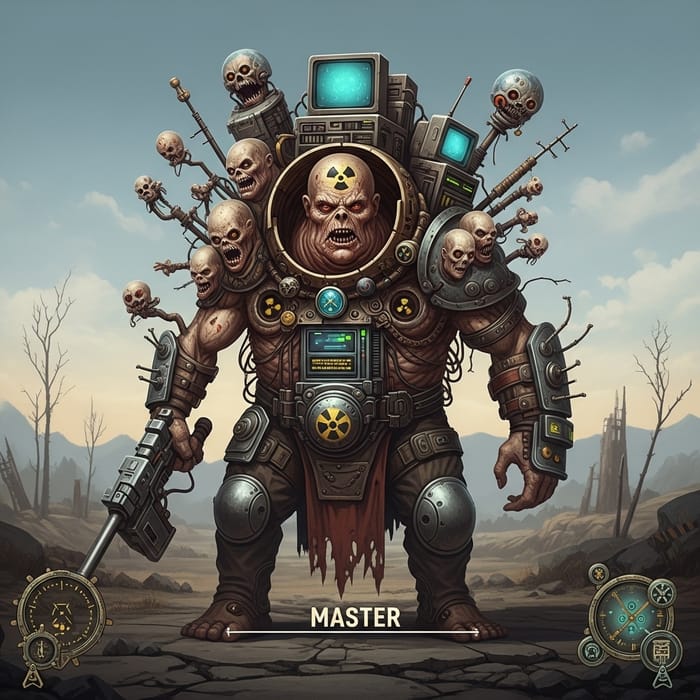 Master Fallout 1 | Grotesque Antagonist Character Master Fallout 1 | Grotesque Antagonist Character