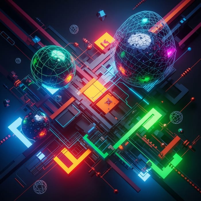 Futuristic and Abstract Style | Cybernetic Aesthetics