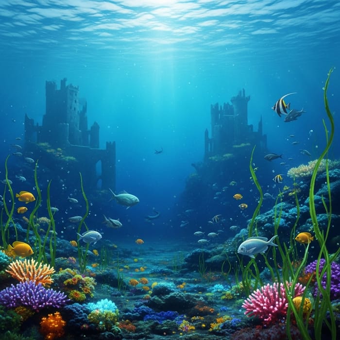 Skye Underwater Fantasy: Enchanting Depths & Coral Reefs
