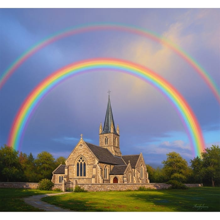 God's Promise: Rainbow Grace on Church
