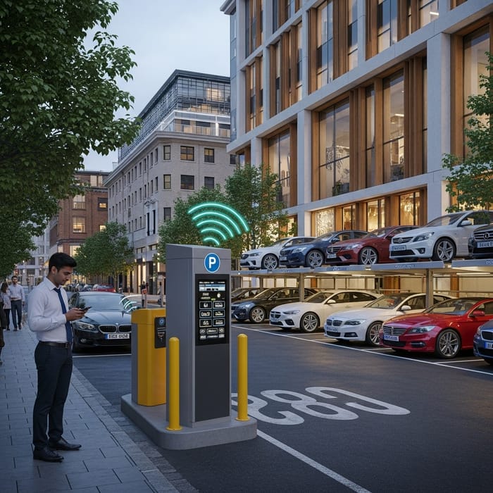 Modern Urban Parking Design: Efficiency & Aesthetics