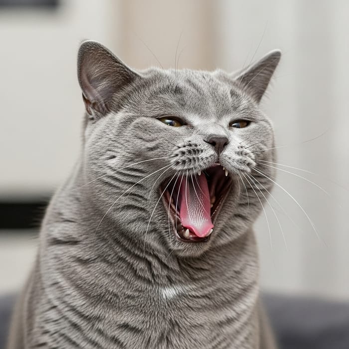British Shorthair Cat Singing | Clean & Healthy Look British Shorthair Cat Singing | Clean & Healthy Look