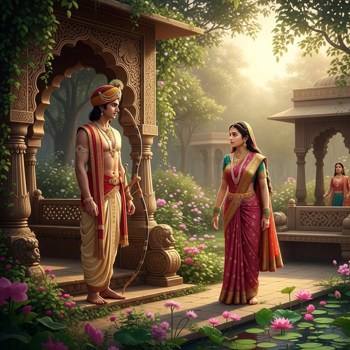 Janakpur Garden: Captivating Encounter of Ram and Sita