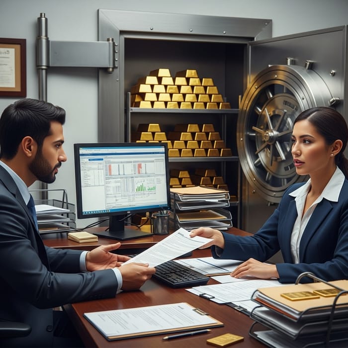 Gold Loan Processing Services | Expert Loan Officer Scene