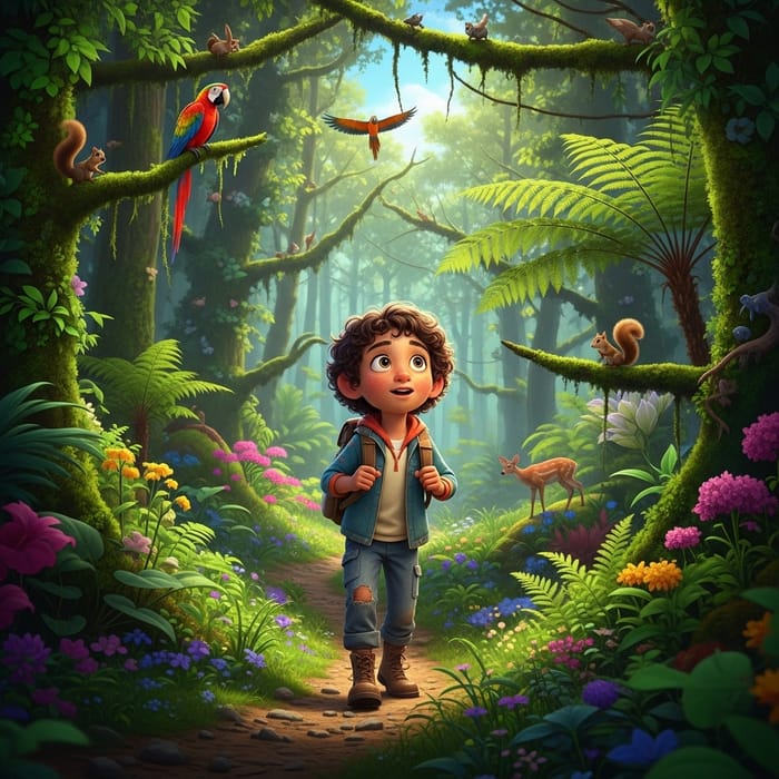 Enchanted Forest Exploration with Nabi: Explore Nature's Beauty Enchanted Forest Exploration with Nabi: Explore Nature's Beauty