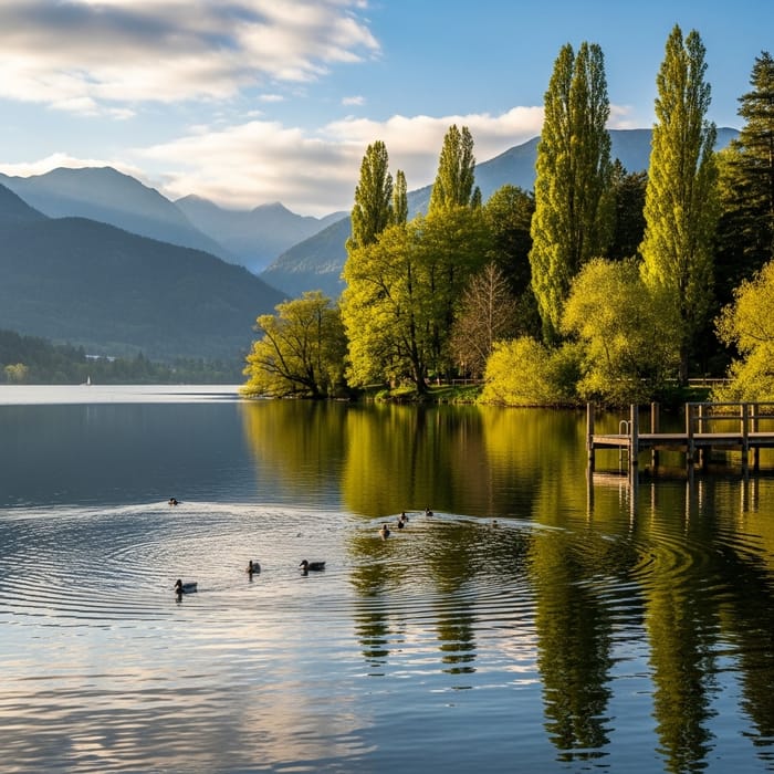 Serene Lake Views: Nature's Perfect Escape Serene Lake Views: Nature's Perfect Escape