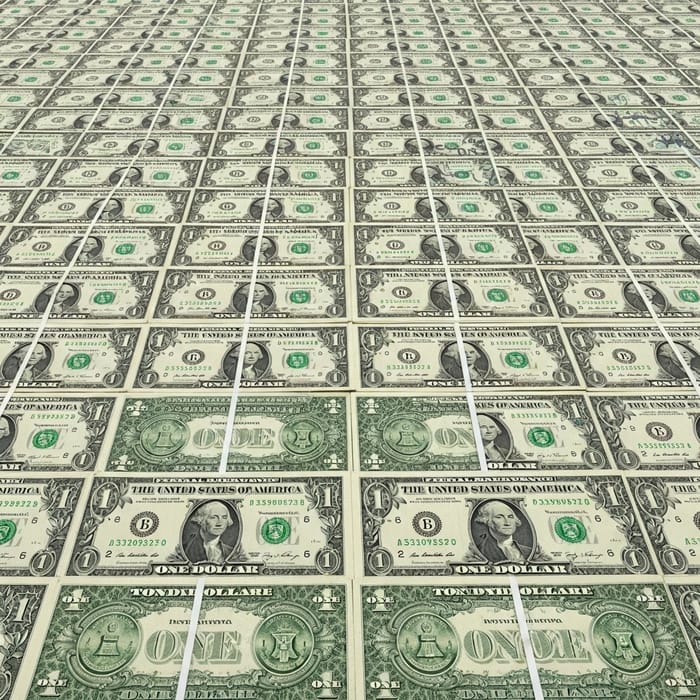 Army of $1,000: A Unique Visual Representation of Dollar Bills