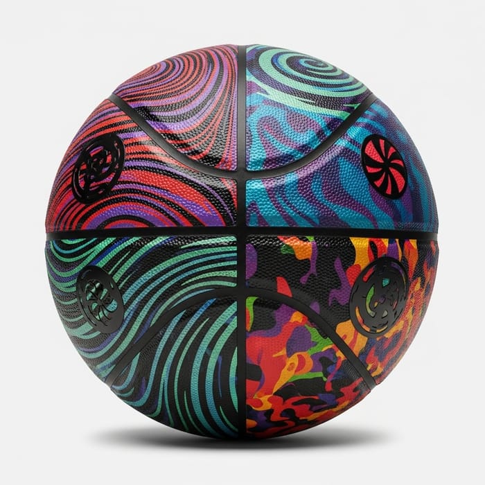 Eye-Catching Basketball with Unique Design Features