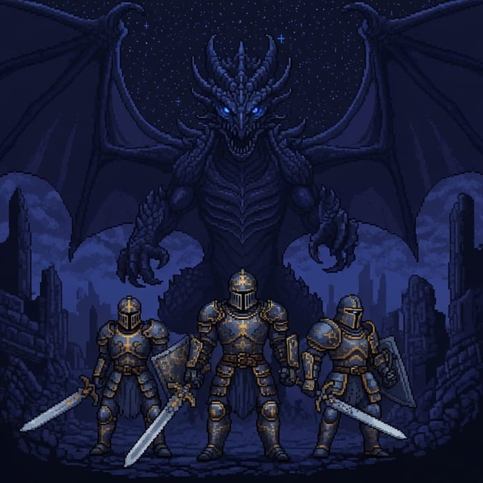 Darkness Reigns: Knights of Blasphemy vs Ancient Black Dragon Darkness Reigns: Knights of Blasphemy vs Ancient Black Dragon