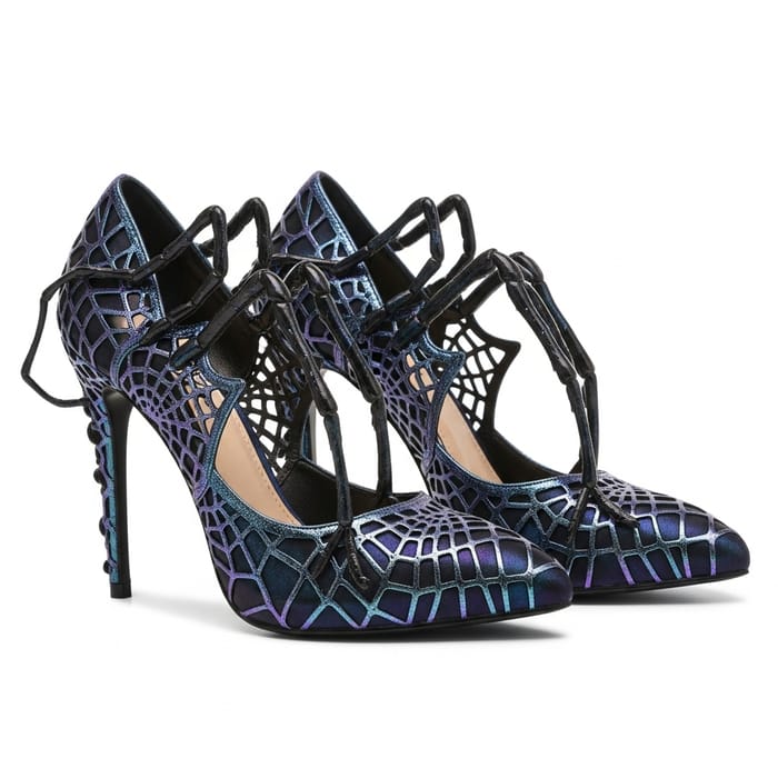 Modern Spider-Inspired Heels: Chic Arachnid Fashion