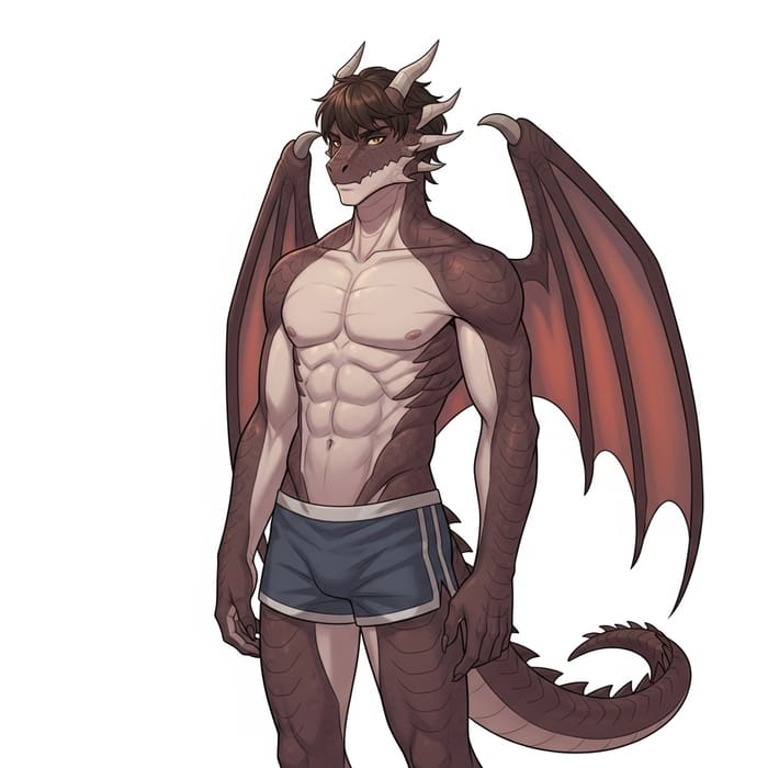 Incredible Dragon Demi-Human Male with 4K Details Incredible Dragon Demi-Human Male with 4K Details