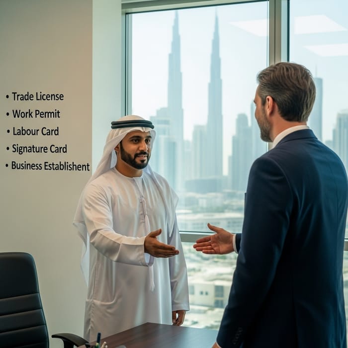 Dubai Hospitality: Emirati Welcome in Business Setting Dubai Hospitality: Emirati Welcome in Business Setting