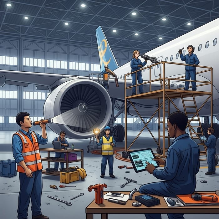 Aircraft Maintenance Services | Skilled Aviation Technicians