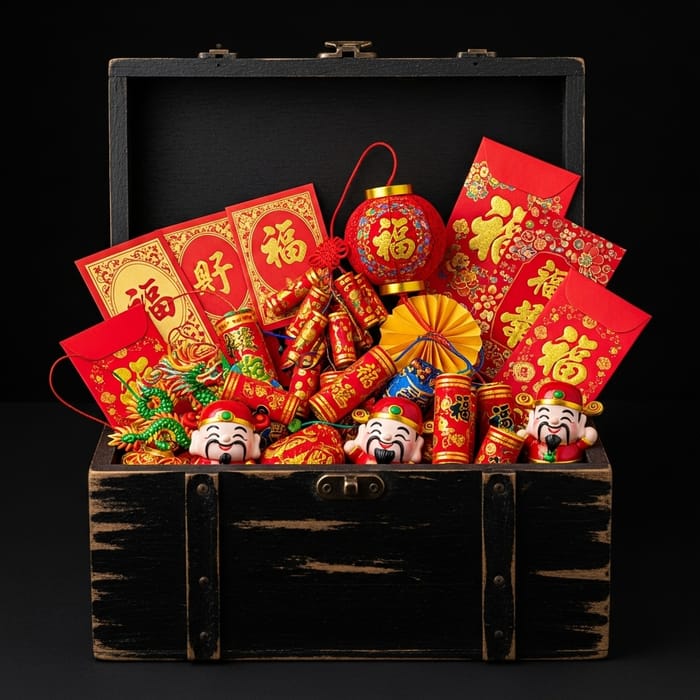 Traditional Chinese New Year Decorations Collection Traditional Chinese New Year Decorations Collection