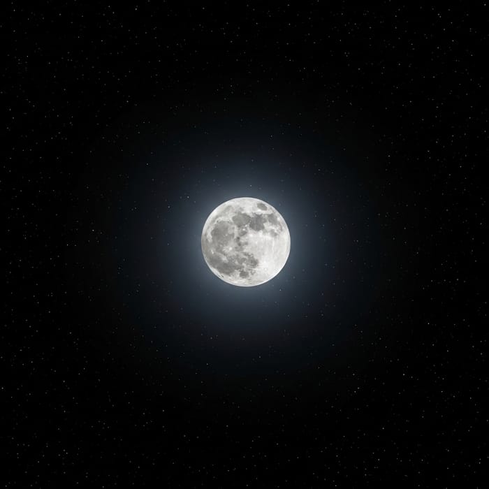 Moon in Night Sky | Mesmerizing Stars Moon in Night Sky | Mesmerizing Stars