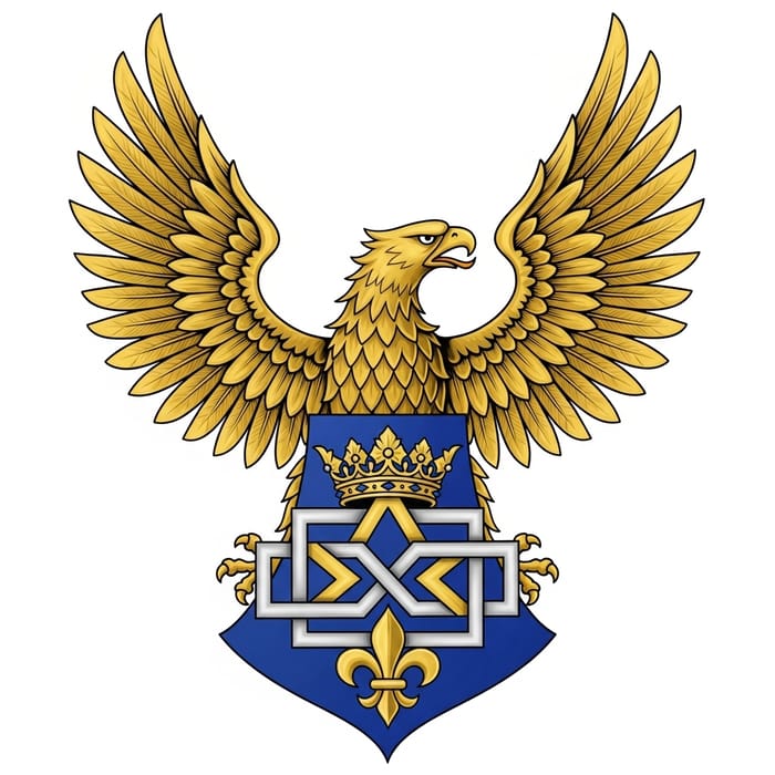 Golden Eagle Coat of Arms Design Golden Eagle Coat of Arms Design