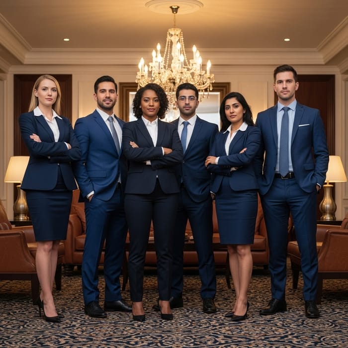 Luxury Team of Diverse Professionals | Exclusive Affluence