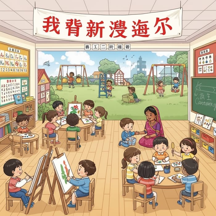 Multicultural Cantonese Language Kindergarten | Childhood Creativity Multicultural Cantonese Language Kindergarten | Childhood Creativity