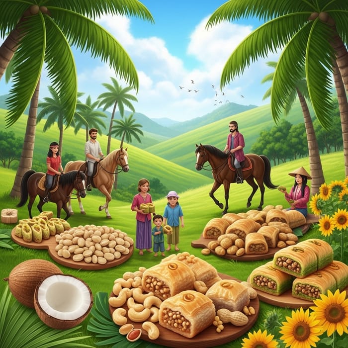 Culinary Tapestry: Cultural Harmony in Nusantara-Inspired Baklava